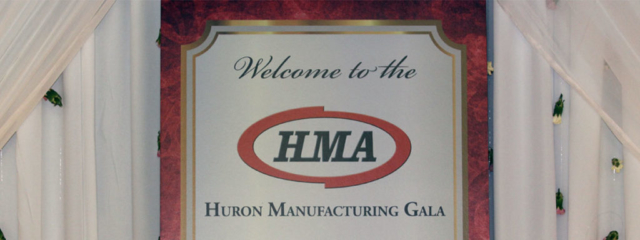 Welcome to the Huron Manufacturing Gala